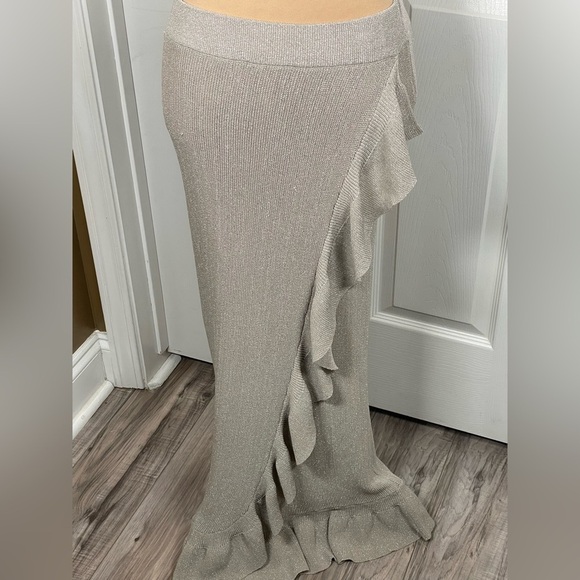 House of Harlow 1960 Metallic Skirt Set NWT Small - Picture 12 of 15